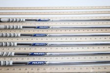 Project X Blue Label Steel 125g 6.5 X 33.25"-36.25" Iron Shaft Set Pulls 2696