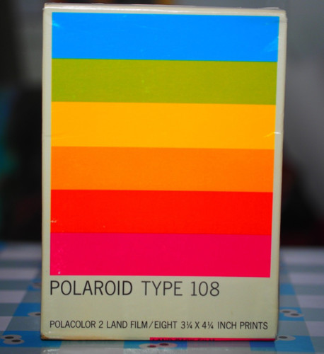 Vintage polaroid type 108 - type,