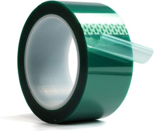 2'' X 108FT Resin Tape for Epoxy Resin Tape Mold, Silicone Adhesive Tape, Green 