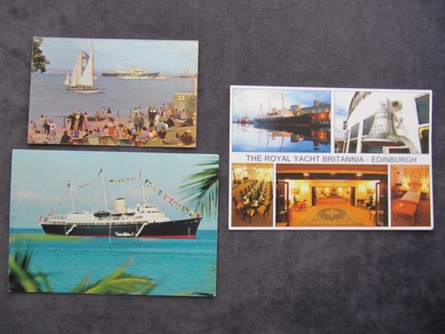 Postcards the royal yacht - 3, of