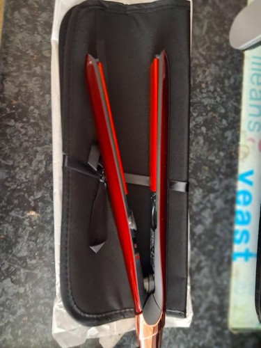 Babyliss red hair straightner - red,