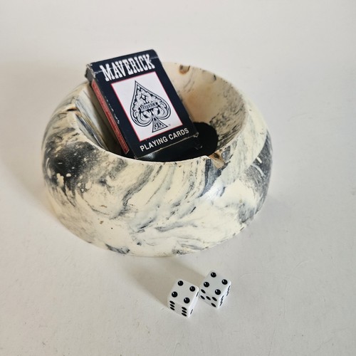 Large vtg ashtray catchall - large, 8"