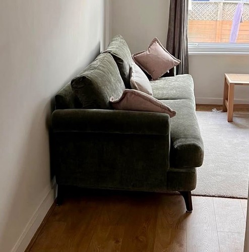 Seater sofa dark green - green,