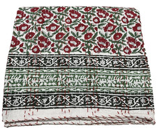 Indian hand block floral - hand,