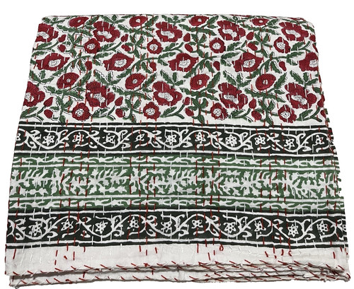 Indian hand block - block, floral