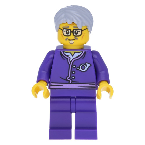 Lego minifigure postman - lego,