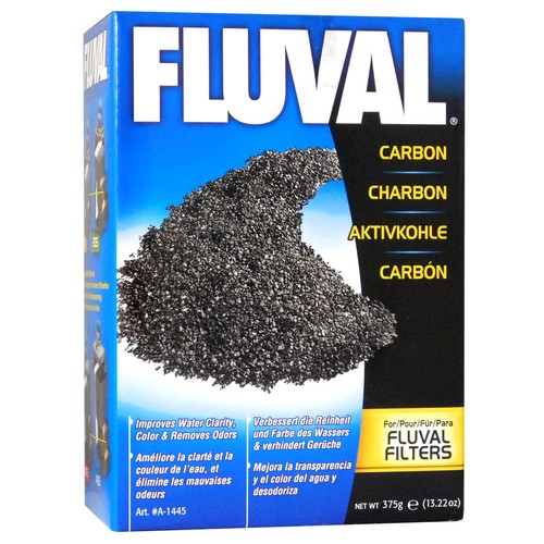 Fluval activated carbon 375g - activated,