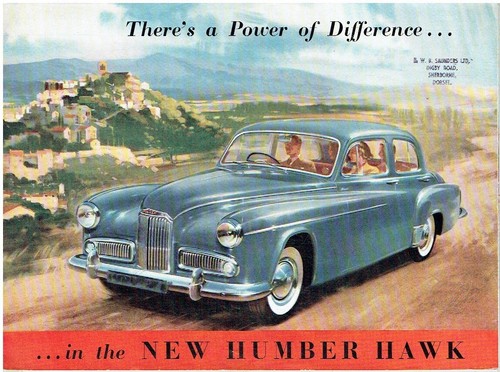 Humber hawk mkv saloon - humber,