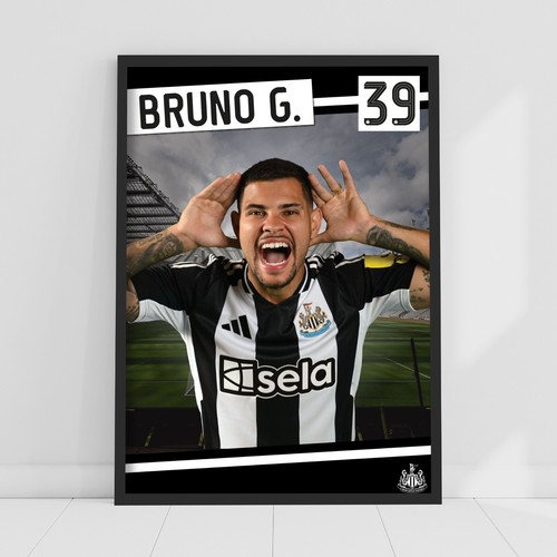 Newcastle united print - newcastle,