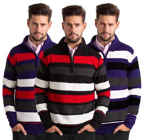 New mens plain - fleece, zip