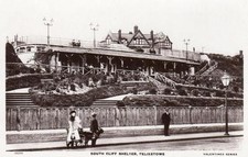 South Cliff Shelter Felixstowe Goat Cart unused RP pc Valentines XL