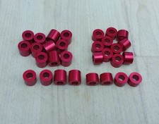 30 Various Size Aluminium kart Spacers,M8,  Go Kart,TKM,Rotax,Prokart,Cadet,F100