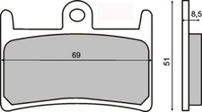 Front Brake Pads Yamaha FJR