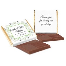 Personalised Chocolate Wedding
