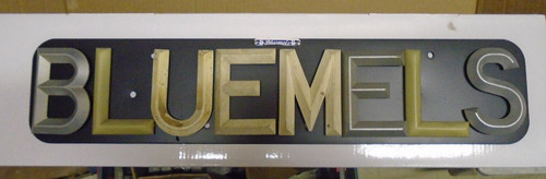 Plastic number plate - 3,