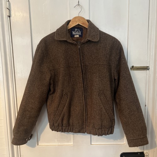 Woolrich tweed bomber jacket - bomber,
