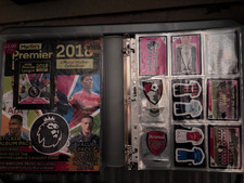 Merlin Premier League 2018 - Empty Album & Complete Loose Sticker Set 