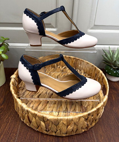 Hotter vivienne ivory navy - vivienne, ivory/navy