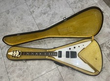 Tokai Japan Super Edition Flying V 1982 White With Original Case .