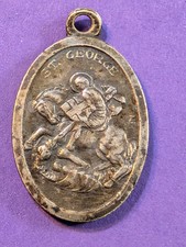 Vintage St George Pray for Us