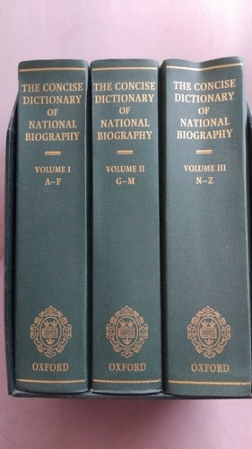 Concise dictionary national - concise, of