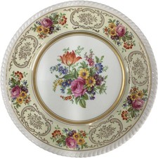 Johnson Bros Old English Belford Floral Vintage Plate Made in England 27.5 cm