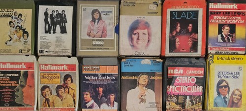 Vintage track cartridges - 8,