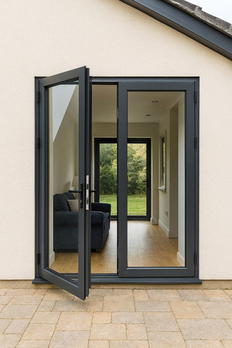 Aluminium french double - aluminium, patio