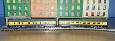 LIMA N GAUGE GREAT WESTERN COACHES RN:-5208 BUFFET CAR & 4476 FULL PARCEL BRAKE