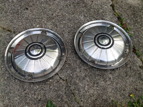 Rover 2000 hub caps pair - rover,