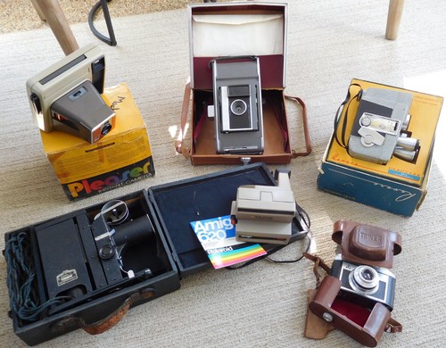 Vintage camera projector movie - vintage, camera/projector/movie