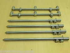 2 Stainless Steel 30cm Goal Post Rod Buzz Bars 4 DSCREW 30-50CM Banksticks 3 ROD