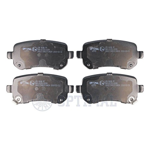 Rear disc brake pad set - rear,