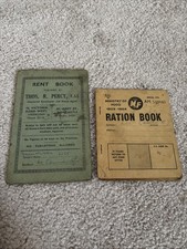Rare Vintage Ration Book