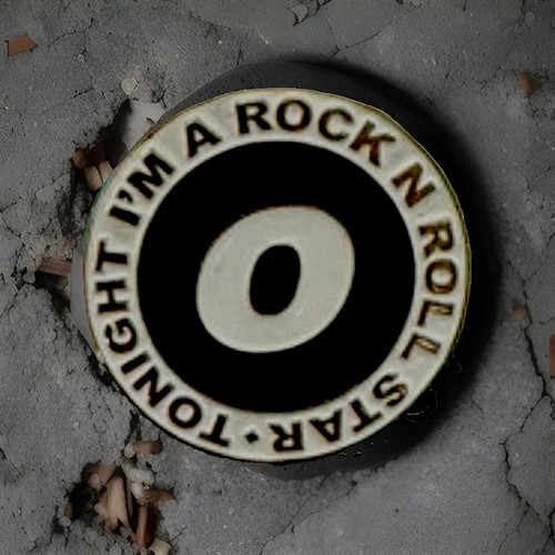 Oasis lyrics pin badge - lyrics,
