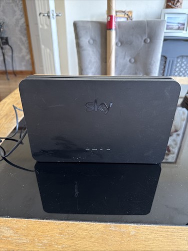 Sky broadband black router - sky,