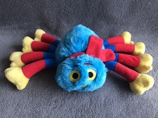 Small Woolly & Tig Spider Soft Toy By Tattiemoon 2011 (11” Wide)