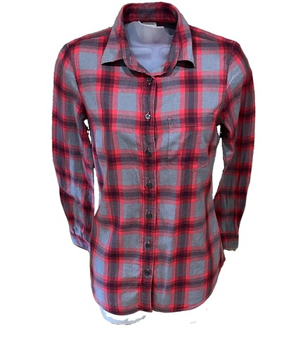 Crew red gray - gray, plaid