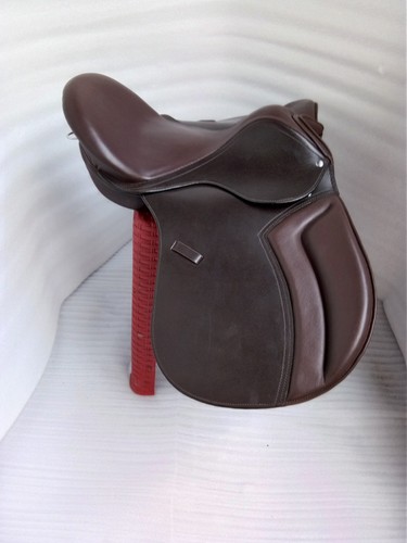 English saddle brown leather