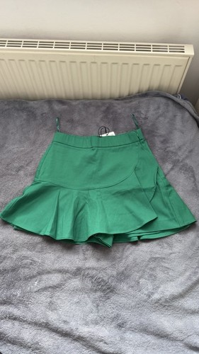 Zara green mini skirt with - mini,
