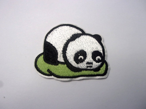 Panda pillow iron - panda, on