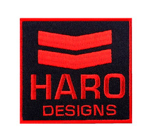 Haro designs embroidered - haro, patch