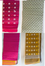"Elegant soft Jamdani Saree