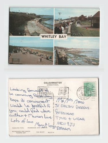 Postcard whitley bay - -,