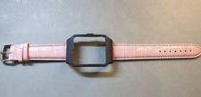 Sony SmartWatch 3 SWR50 Black Galaxy Housing  Pink Crocodile Grain Leather Strap
