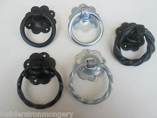 Garden gate shed ring latch replacement RING PULL handle 