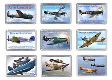 Aircraft Fridge Magnets - WW2