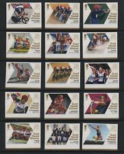 GB 2012 Olympic Gold Medal winners stamps complete set 29 single MINT stamps