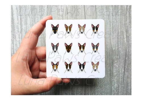 Rat terrier coaster novelty - terrier, coaster,