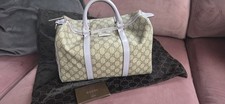 Gucci Boston Leather Canvas